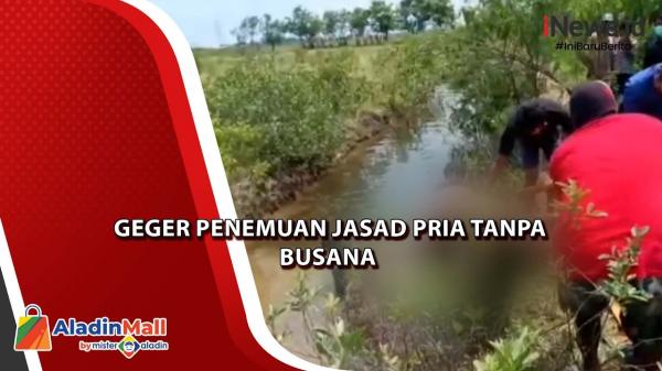 Cirebon Geger! Jasad Pria Tanpa Busana Ditemukan Mengambang di Parit