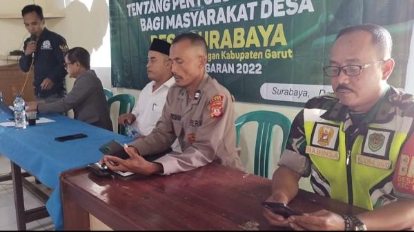 Realisasi DD Tahap III, Desa Surabaya Gelar Bimtek Penyuluhan Hukum