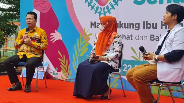 Momen Hari Ibu Dinkes Riau Luncurkan Gerakan Nasional Bumil Sehat