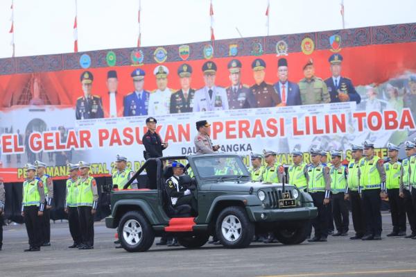 Operasi Lilin Toba 2022, 13.591 Personel Gabungan Siap Amankan Sumatera Utara