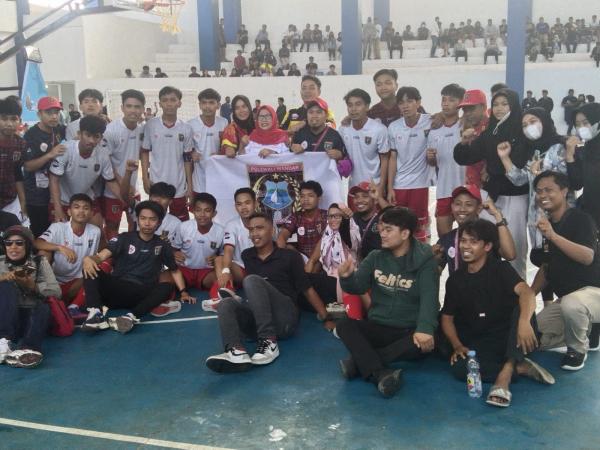 Tim Futsal Polman Sumbangkan 1 Medali Emas, Pengurus KONI Beri Apresiasi