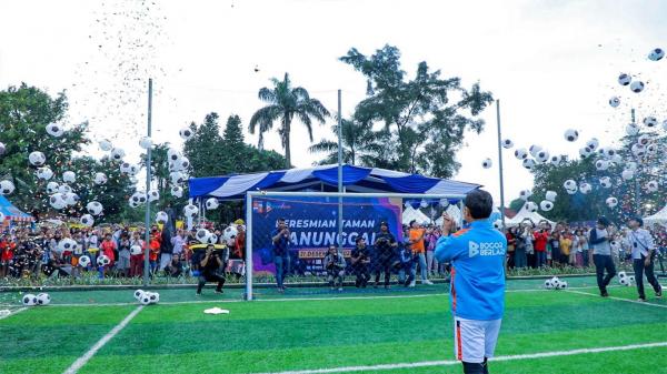 Bima Arya Resmikan 3 Lapangan Bola di Kota Bogor, Sejumlah Legenda Timnas dan Seleb Beri Apresiasi