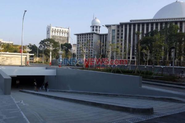 Parkiran Basement Masjid Istiqlal Bisa Dipakai Jemaat Misa Natal 2022 di Gereja Katedral Jakarta