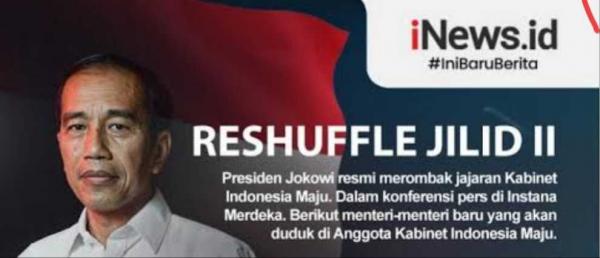 Jokowi Sebut Adanya Kemungkinan Reshuffle Kabinet