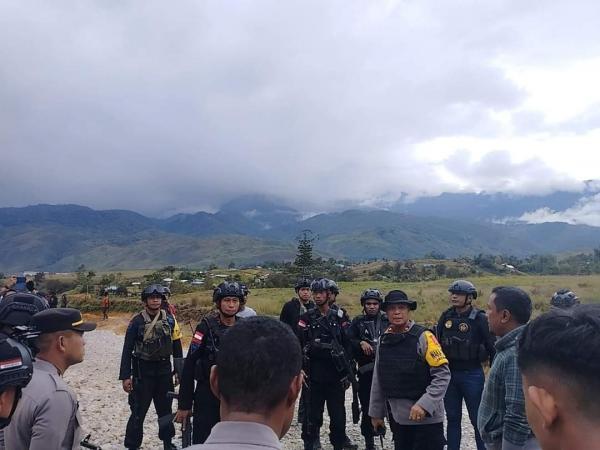 Wakapolres Jayawijaya Turun Langsung Redam Konflik Antar Warga di Wamena