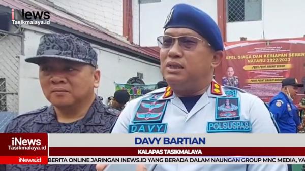 VIDEO: Antisipasi Gangguan Kamtibmas Jelang Nataru 2023, Pengamanan Lapas Tasikmalaya Ditingkatkan