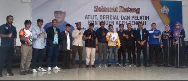 Bupati Aceh Tengah Sambut 451 Atelit Pora di Pendopo