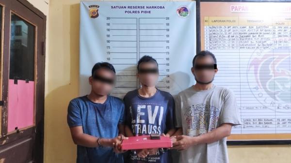 Sering Transaksi Narkoba Tiga Pria Di Pidie Ditangkap Polisi