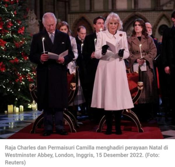 Raja Charles Rayakan Natal Pertama Tanpa Ratu Elizabeth, Tak Undang Pangeran Harry dan Andrew