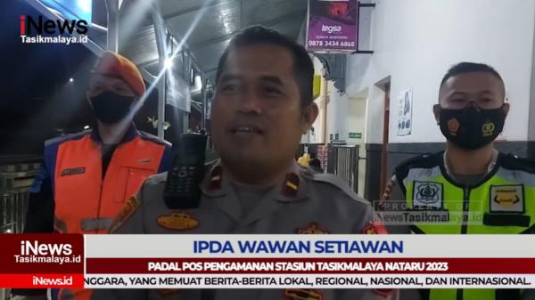 VIDEO: Libur Natal dan Tahun Baru 2023, Penumpang di Stasiun Tasikmalaya Naik hingga 50 Persen