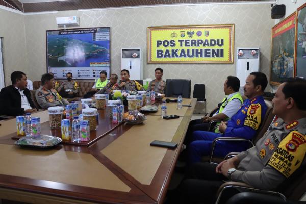 Hari ke-4 Operasi Lilin Krakatau 2022 Polda Lampung, Situasi Pelabuhan Bakauheni Lancar
