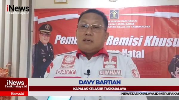 VIDEO: 2 Napi di Lapas Kelas IIB Tasikmalaya Dapat Remisi Hari Natal
