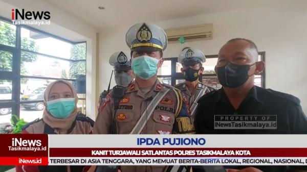 VIDEO: Operasi Lilin 2022, Polisi dan BNN Tes Urine Awak Bus di Tasikmalaya