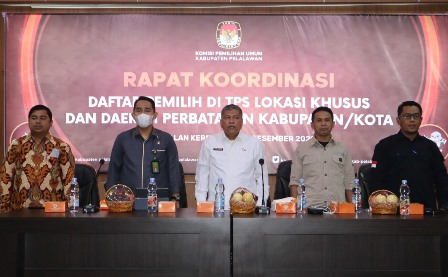 KPU Riau Gelar Rakor TPS Khusus