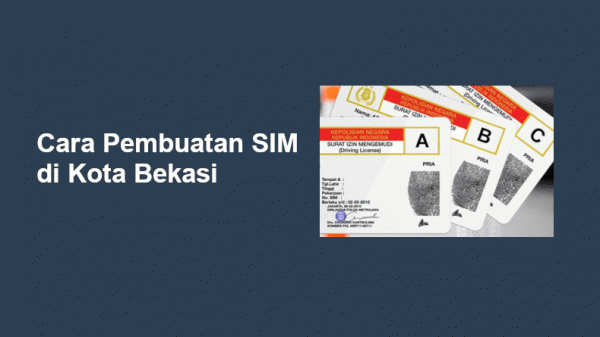 Cara Pembuatan SIM di Kota Bekasi: Biaya, Persyaratan dan Jam Operasional