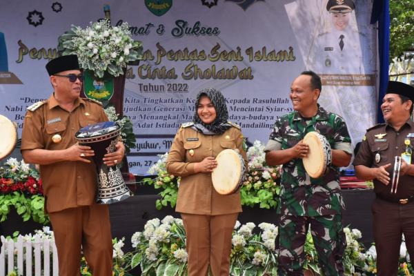 Bupati Madina Buka Pentas Seni Islami Madina Cinta Shalawat II Tahun 2022
