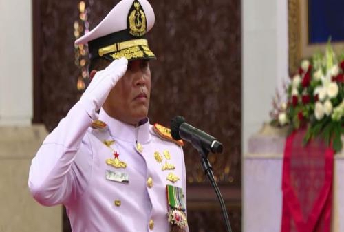 Sah! Presiden Jokowi Resmi Lantik Laksdya Muhammad Ali Sebagai KSAL