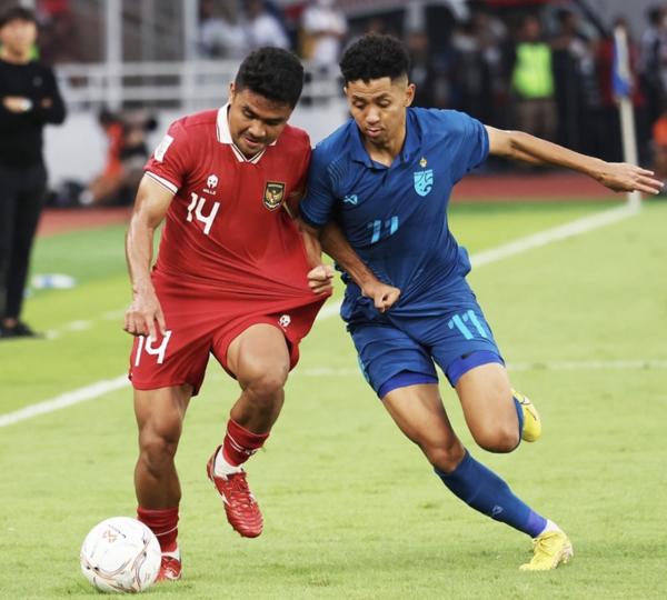 Timnas Indonesia Gagal Menang Melawan 10 Pemain Thailand