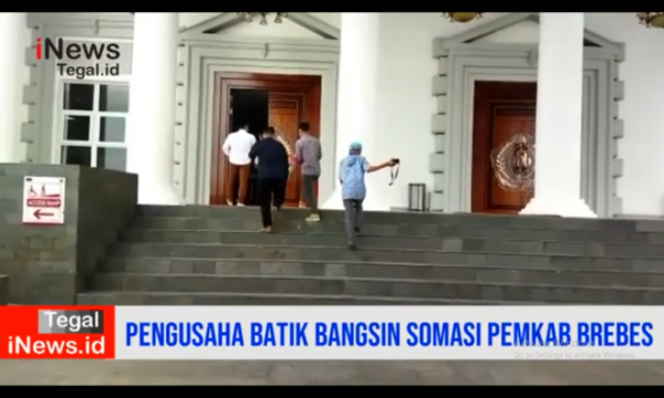 Video Pengusaha Batik BangSin Somasi Pemkab Brebes