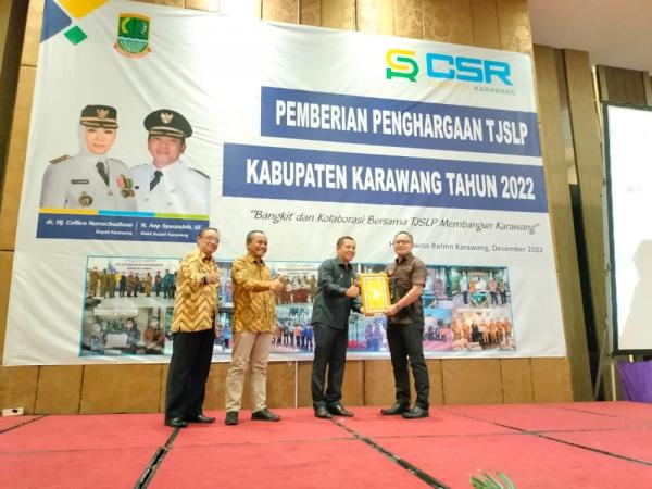 Pertamina EP Subang Field Raih CSR Award 2022 dari Pemkab Karawang