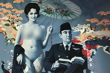 Mengenal Lukisan Kontroversi Dewi Soekarno, Telanjang dan Penuh Makna!