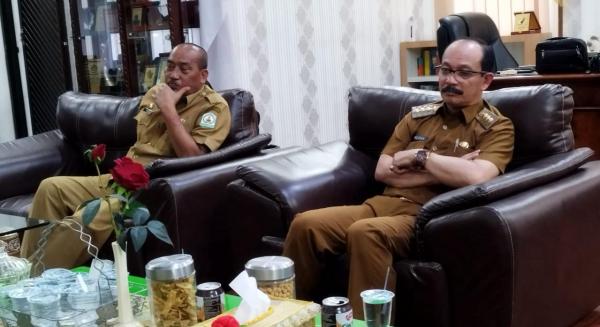 Hari Pertama Menjabat Pj Bupati Aceh Tamiang Lakukan Pertemuan Dengan