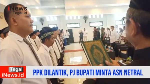 Video PPK Dilantik, Pj Bupati Minta PPK ASN Harus Netral