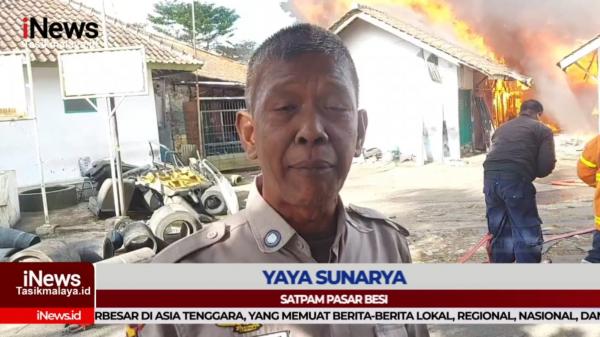 VIDEO: Breaking News: Pasar Besi Tasikmalaya Kebakaran