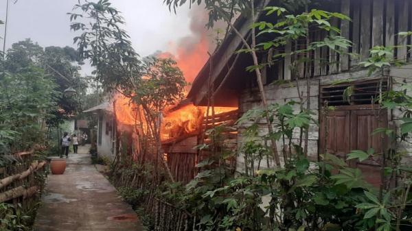 Lupa Matikan Tungku, Rumah di Pemalang Hangus Terbakar 