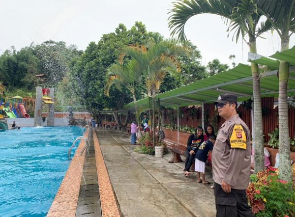 Agar Wisatawan Aman dan Nyaman, Polisi di Purwakarta Jaga Ketat Objek Wisata