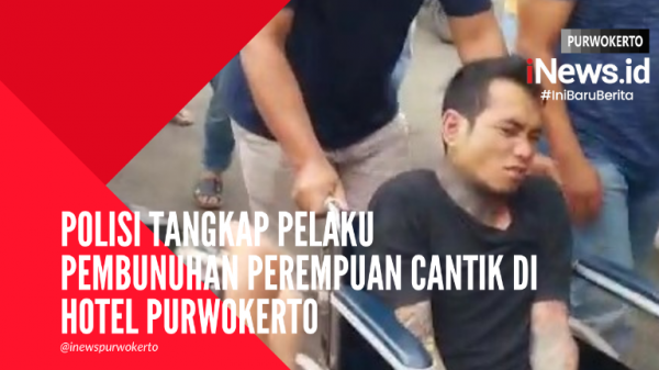 Video Polisi Tangkap Pelaku Pembunuhan Perempuan Cantik di Hotel Purwokerto