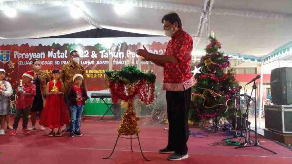 SD Pangudi Luhur Santo Timotius Solo Tampilkan Potensi Seni, Angkat Potret Budaya Jawa dalam Natal