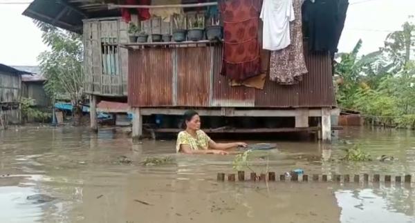 Warga Terdampak Banjir di Sidrap Butuh Bantuan Bambu, Obat-obatan dan Air Kemasan