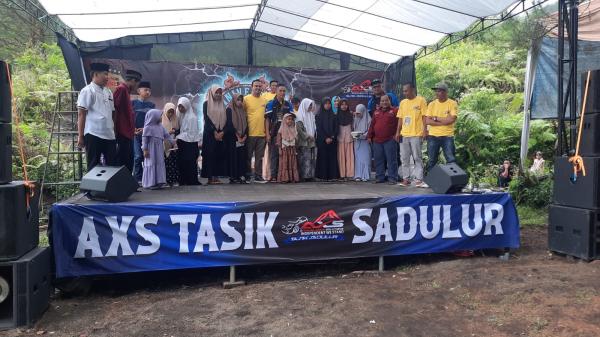 Anniversary ke-7, AXS Tasik Sadulur Gelar Camping Bersama dan Baksos di Galunggung