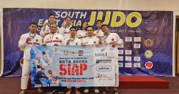Atlet Judo  Kota Bogor Berjaya di Event SEAJ Champhionship 2023 Malaysia