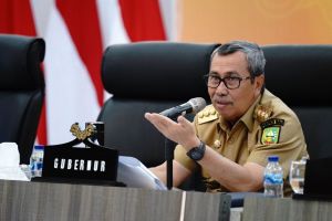 Gubri Laporkan Tantangan dan Upaya Pengendalian Inflasi di Riau