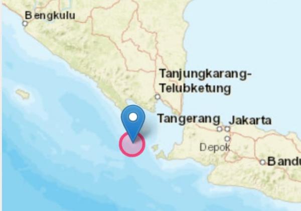 Gempa Terkini M4,8 Goyang Sumur Banten