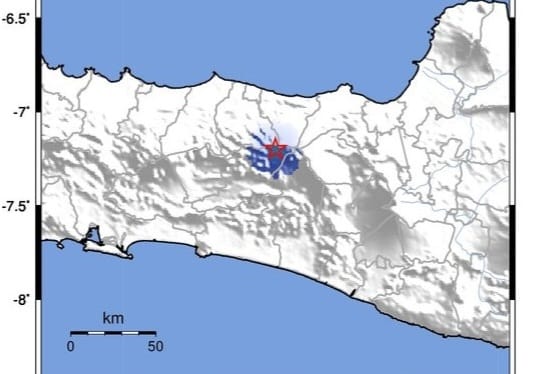 Kawasan Dieng Diguncang Gempa Magnitudo 2,5, Begini Penjelasan BMKG