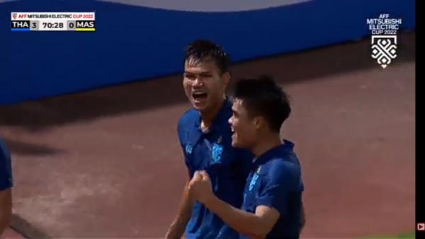 Video Cuplikan Goal Hasil Akhir Thailand vs Malaysia