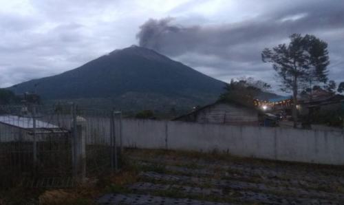 Breaking News! Gunung Kerinci Meletus