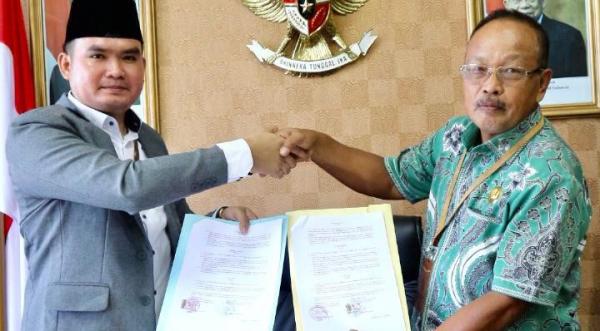 Tingkatkan Literasi Digital Dunia Penyiaran, KPID dan Kanwil Kemenag Babel Tandatangani MoU