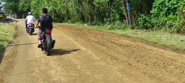 Material Tanah di Jalan, Kadishub Mamuju Sebut Pengguna Proyek Harus Bertanggung Jawab