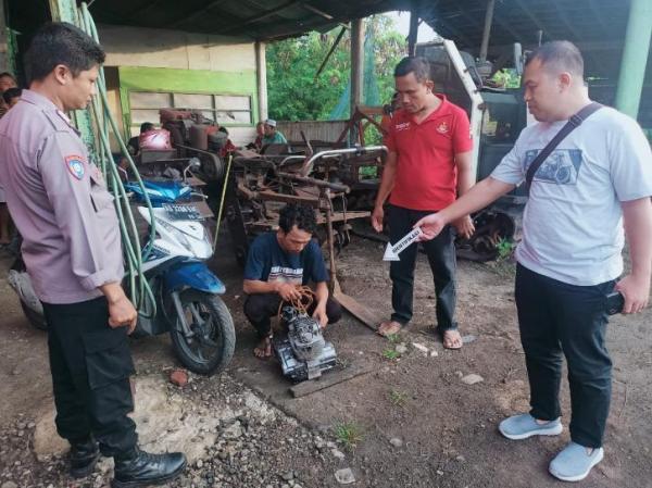 Pencuri Mesin Motor di Sragen Kepergok Korban, Penangkapan Pelaku Berlangsung Dramatis