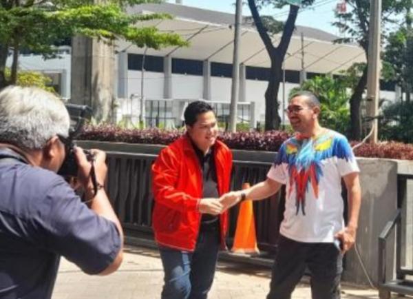 Artis Raffi Ahmad hingga Anak Presiden RI Joko Widodo Dukung Erick Thohir Jadi Calon Ketua PSSI