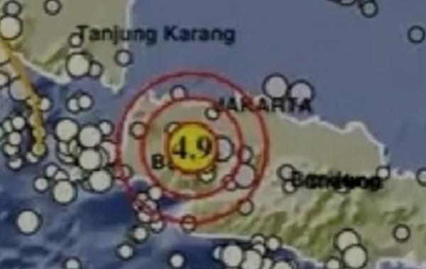 Gempa Bumi Guncang Bogor dan Tangerang Minggu Dini Hari