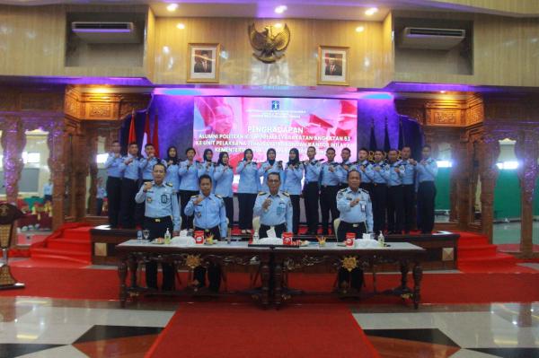 Sebelum Bertugas, 18 Alumni Poltekip dapat Arahan dari Kanwil Kemenkumham Jateng