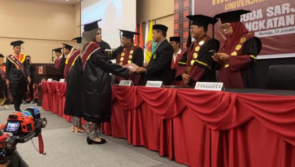 Universitas Muhammadiyah Mamuju Wisuda 259 Alumni, Rektor: Jadi Pribadi yang Tangguh
