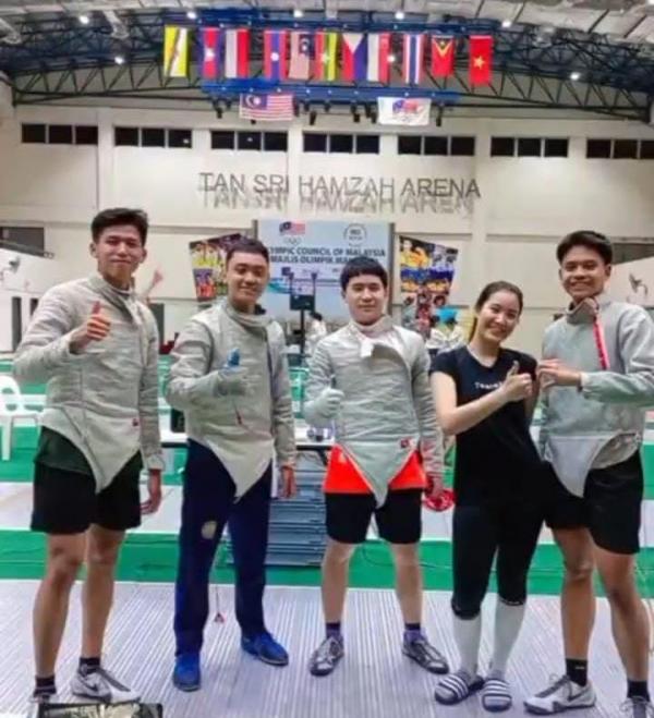 Atlet Anggar Kabupaten Bogor Sumbang Medali Bagi Indonesia di Kejuaraan South East Asian Fencing