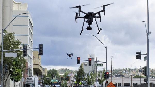 Maksimalkan Tilang Elektronik, Polisi Gunakan Drone Kejar Pelanggar Lalu Lintas di Jalan  