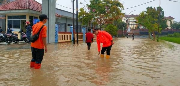 Akses Jalan Provinsi di Jalur Kuningan-Brebes Sempat Terendam Banjir